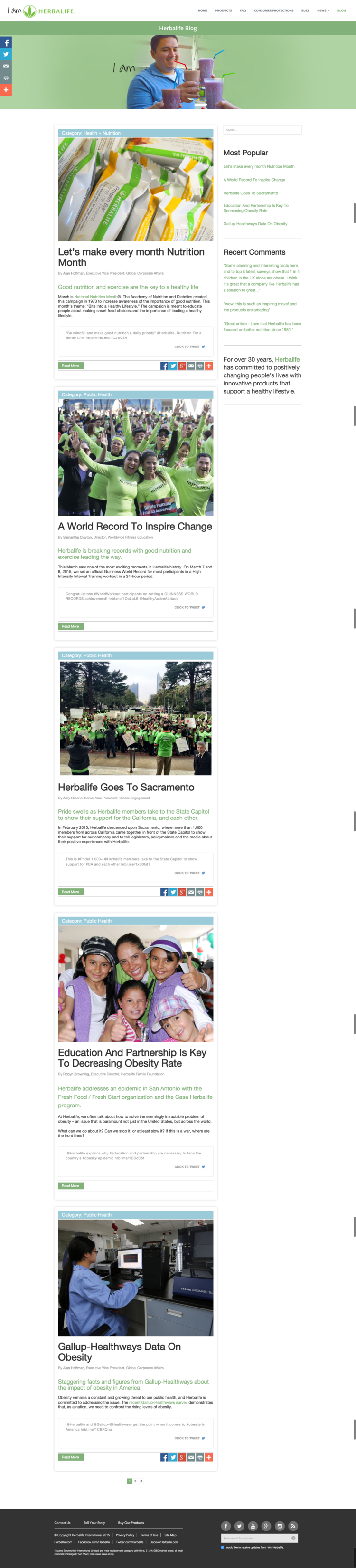 I Am Herbalife Blog